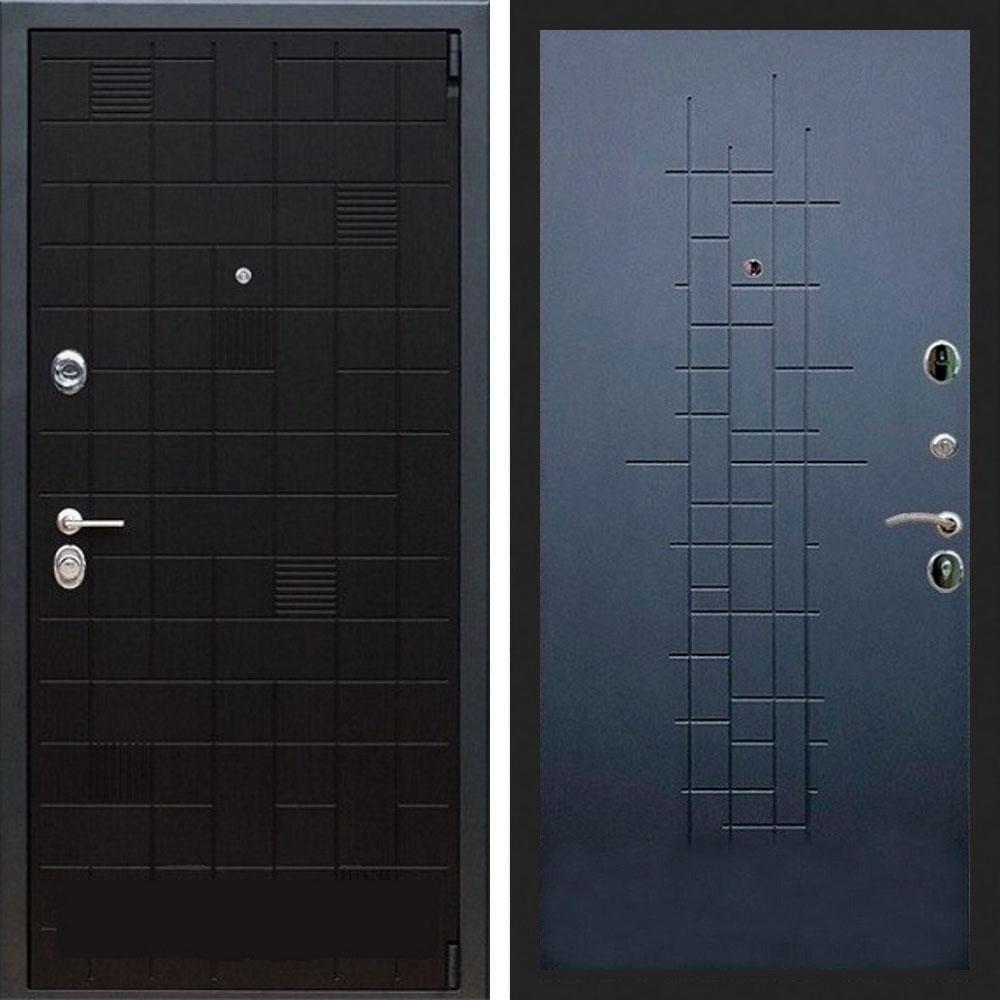 Входная металлическая дверь Rex 12 Чёрный ясень ФЛ-289 ясень черный